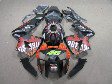 2005-2006 Repsol 46 CBR600RR Motorrad Verkleidung
