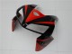 2005-2006 Rot Schwarz CBR600RR Motorrad Verkleidung & Plastik