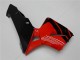 2005-2006 Rot Schwarz CBR600RR Motorrad Verkleidung & Plastik
