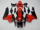 2005-2006 Rot Schwarz CBR600RR Motorrad Verkleidung & Plastik