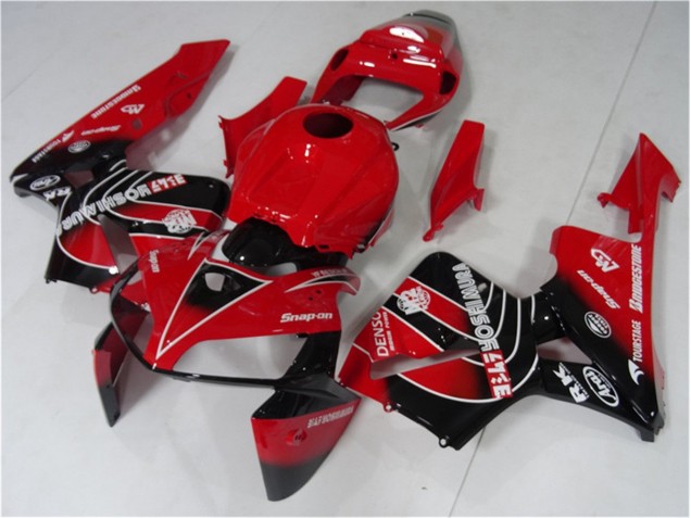 2005-2006 Rot Schwarz CBR600RR Motorrad Verkleidungen & Plastik 2005-2006 Rot Schwarz CBR600RR Motorrad Verkleidungen & Plastik