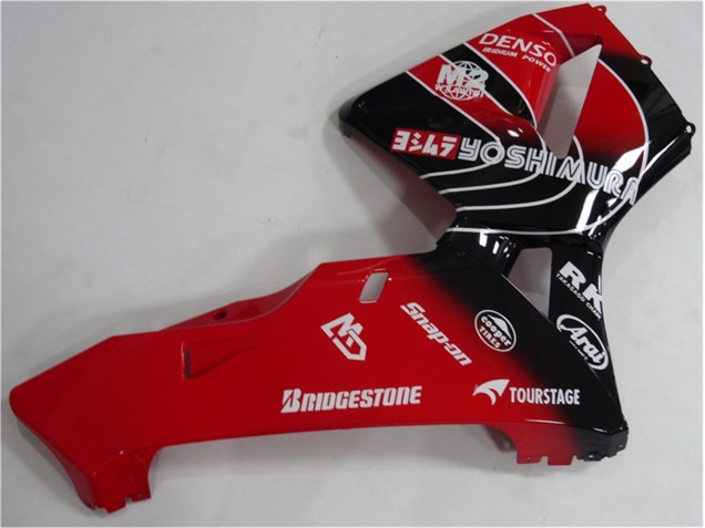 2005-2006 Rot Schwarz CBR600RR Motorrad Verkleidungen & Plastik 2005-2006 Rot Schwarz CBR600RR Motorrad Verkleidungen & Plastik