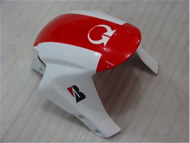 2005-2006 Rot Weiß CBR600RR Motorrad Verkleidung Komplett Sets 2005-2006 Rot Weiß CBR600RR Motorrad Verkleidung Komplett Sets