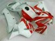 2005-2006 Rot Weiß CBR600RR Motorrad Verkleidung & Plastik 2005-2006 Rot Weiß CBR600RR Motorrad Verkleidung & Plastik