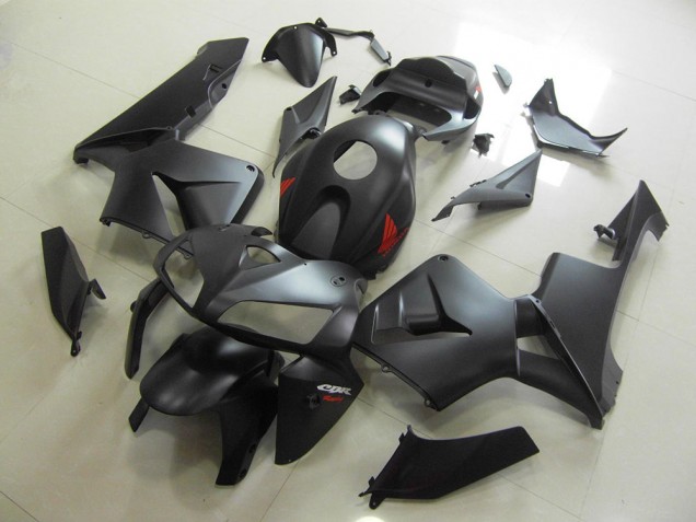 2005-2006 Schwarz Rot CBR600RR Motorrad Verkleidungen 2005-2006 Schwarz Rot CBR600RR Motorrad Verkleidungen