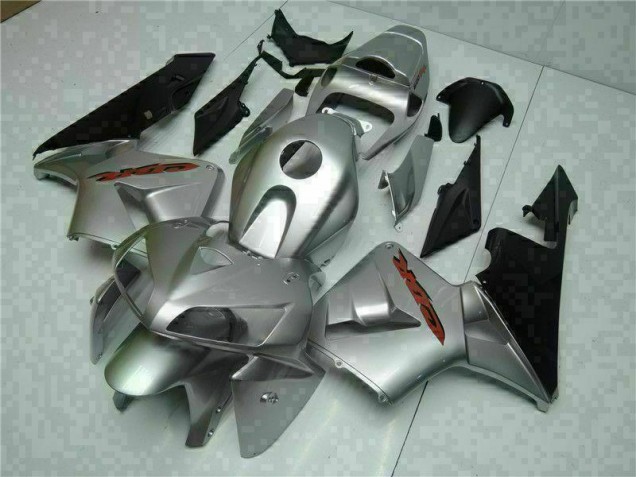 2005-2006 Silber CBR600RR Motorrad Verkleidungen 2005-2006 Silber CBR600RR Motorrad Verkleidungen