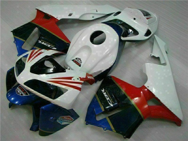 2005-2006 Weiß CBR600RR Motorrad Vollverkleidung 2005-2006 Weiß CBR600RR Motorrad Vollverkleidung