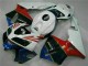 2005-2006 Weiß CBR600RR Motorrad Vollverkleidung 2005-2006 Weiß CBR600RR Motorrad Vollverkleidung