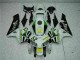 2005-2006 Weiß Gelb Grün 52 CBR600RR Motorrad Verkleidung 2005-2006 Weiß Gelb Grün 52 CBR600RR Motorrad Verkleidung
