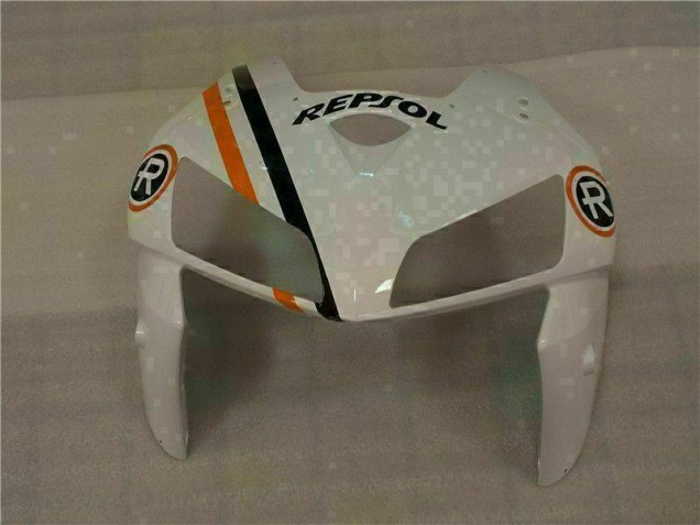 2005-2006 Weiß Repsol CBR600RR Motorrad Verkleidung 2005-2006 Weiß Repsol CBR600RR Motorrad Verkleidung