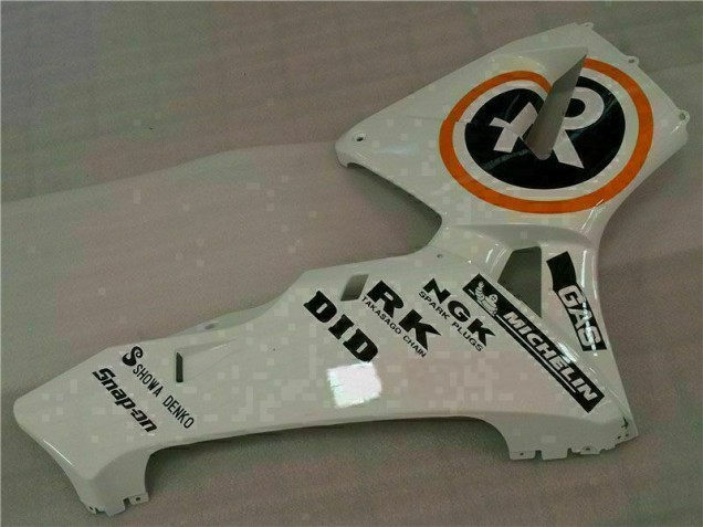 2005-2006 Weiß Repsol CBR600RR Motorrad Verkleidung 2005-2006 Weiß Repsol CBR600RR Motorrad Verkleidung