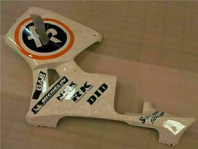 2005-2006 Weiß Repsol CBR600RR Motorrad Verkleidung 2005-2006 Weiß Repsol CBR600RR Motorrad Verkleidung