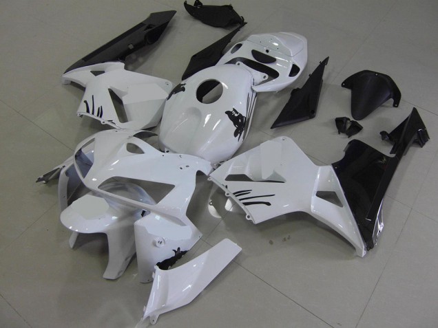 2005-2006 Weiß mit Besonders Aufkleber CBR600RR Motorrad Verkleidung 2005-2006 Weiß mit Besonders Aufkleber CBR600RR Motorrad Verkleidung