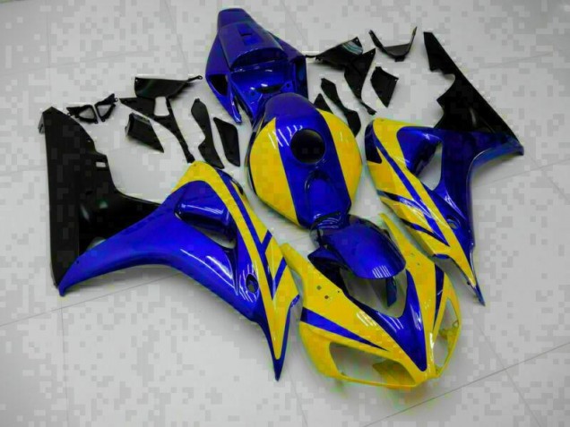 2006-2007 Blau Gelb CBR1000RR Motorrad Verkleidung 2006-2007 Blau Gelb CBR1000RR Motorrad Verkleidung