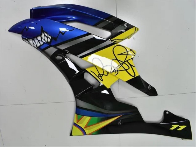 2006-2007 Blau Hai YZF R6 Motorrad Verkleidung