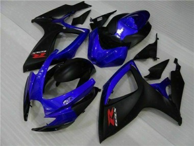 2006-2007 Blau Schwarz GSXR 600/750 Motorrad Verkleidung
