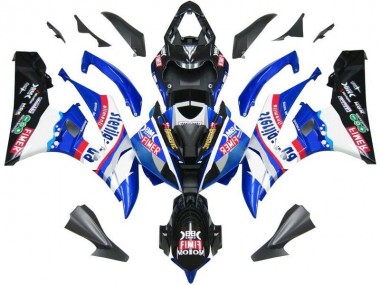2006-2007 Blau Schwarz Sterilgarda YZF R6 Motorrad Verkleidung