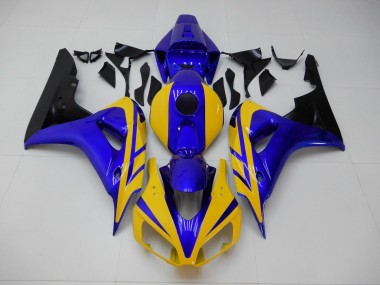 2006-2007 Gelb Blau CBR1000RR Motorrad Verkleidung