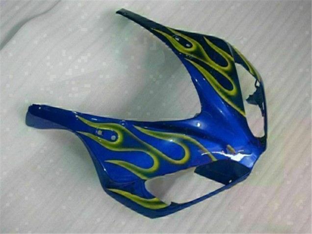 2006-2007 Gelb Flamme Blau CBR1000RR Motorrad Verkleidung
