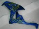 2006-2007 Gelb Flamme Blau CBR1000RR Motorrad Verkleidung