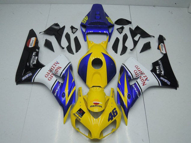 2006-2007 Gelb Nastro CBR1000RR Motorrad Verkleidung