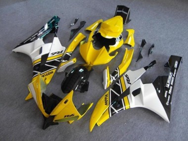 2006-2007 Gelb Schwarz YZF R6 Motorrad Verkleidungen