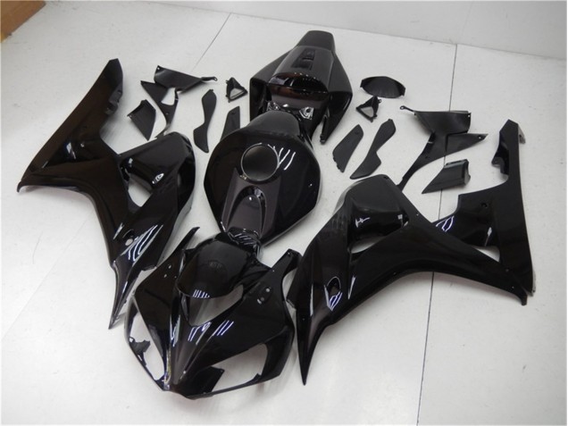 2006-2007 Glänzend Schwarz CBR1000RR Motorrad Vollverkleidung