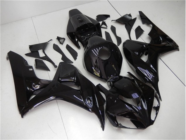 2006-2007 Glänzend Schwarz CBR1000RR Motorrad Vollverkleidung