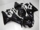 2006-2007 Glänzend Schwarz CBR1000RR Motorrad Vollverkleidung