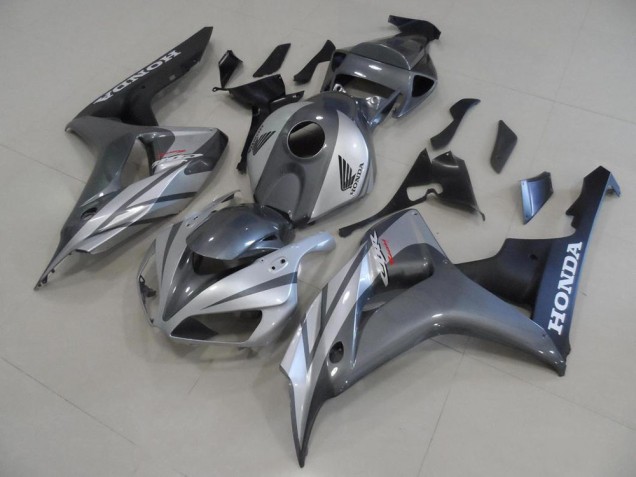2006-2007 Graues Silber und Matt schwarz CBR1000RR Motorrad Verkleidung 2006-2007 Graues Silber und Matt schwarz CBR1000RR Motorrad Verkleidung