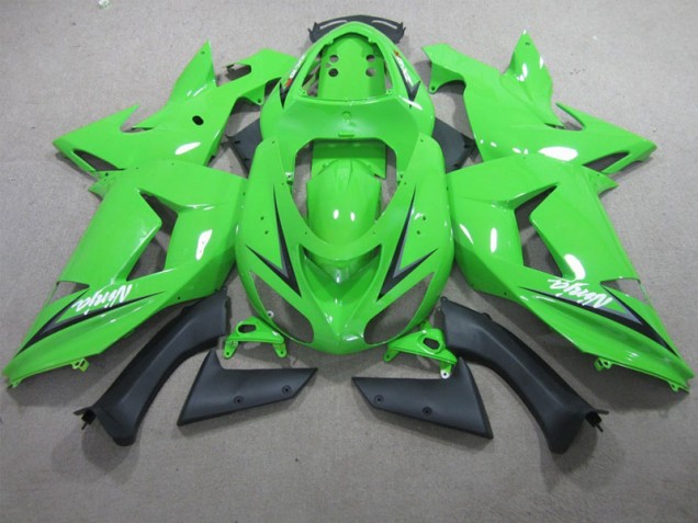 2006-2007 Grüner weißer Ninja ZX10R Motorrad Verkleidung 2006-2007 Grüner weißer Ninja ZX10R Motorrad Verkleidung