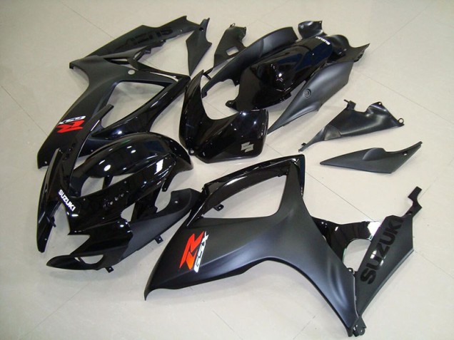 2006-2007 Matt Schwarz GSXR 750 Motorrad Verkleidung 2006-2007 Matt Schwarz GSXR 750 Motorrad Verkleidung