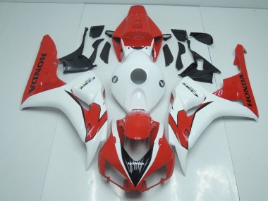 2006-2007 Orange Rot und Weiß CBR1000RR Motorrad Verkleidung