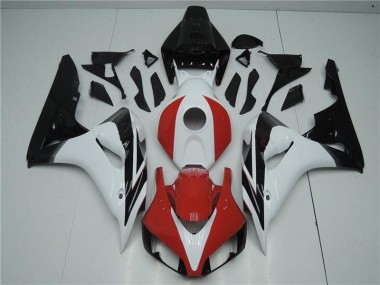 2006-2007 Rot Weiß Schwarz CBR1000RR Motorrad Verkleidungen
