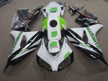 2006-2007 Weiß Grün Hannspree CBR1000RR Motorrad Verkleidung