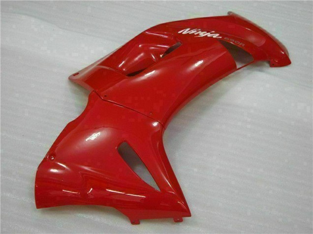 2006-2008 Glänzend Rot EX650 Motorrad Verkleidung 2006-2008 Glänzend Rot EX650 Motorrad Verkleidung
