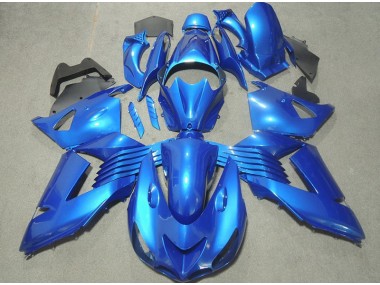 2006-2011 Blau ZX14R ZZR1400 Motorrad Verkleidung