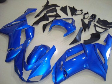 2007-2008 Blau ZX6R Motorrad Verkleidungen