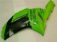2007-2008 Grün Schwarzer Dunlop ZX6R Motorrad Verkleidung