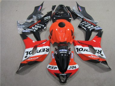 2007-2008 Orange Schwarz Repsol CBR600RR Motorrad Verkleidung
