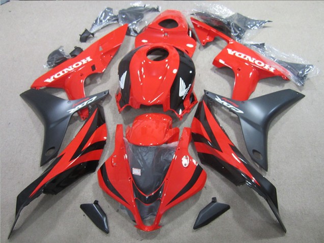 2007-2008 Schwarz Rot CBR600RR Motorrad Verkleidung & Plastik 2007-2008 Schwarz Rot CBR600RR Motorrad Verkleidung & Plastik