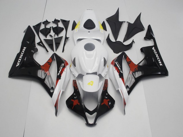 2007-2008 Schwarze limitierte Auflage CBR600RR Motorrad Verkleidung 2007-2008 Schwarze limitierte Auflage CBR600RR Motorrad Verkleidung