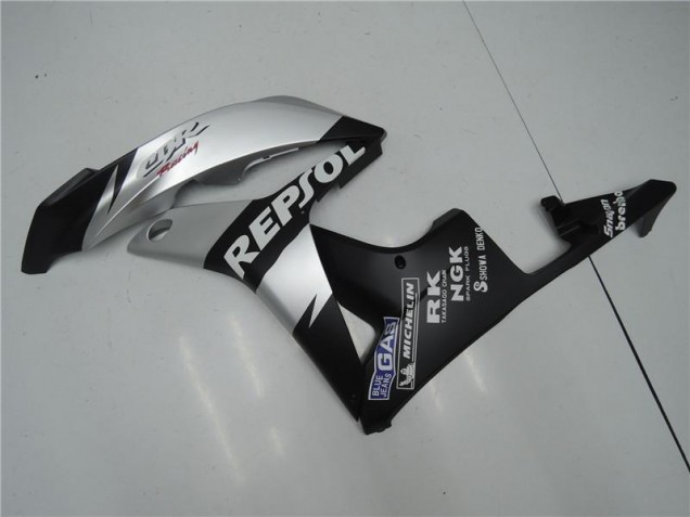 2007-2008 Silber Repsol Schwarz CBR600RR Motorrad Verkleidung 2007-2008 Silber Repsol Schwarz CBR600RR Motorrad Verkleidung