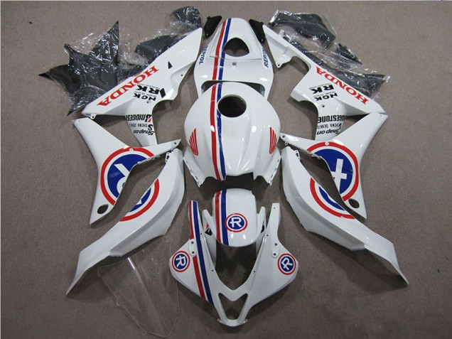2007-2008 Weiß R CBR600RR Motorrad Verkleidung 2007-2008 Weiß R CBR600RR Motorrad Verkleidung