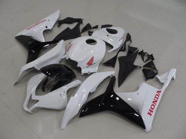 2007-2008 Weiß Schwarz CBR600RR Motorrad Verkleidungen 2007-2008 Weiß Schwarz CBR600RR Motorrad Verkleidungen