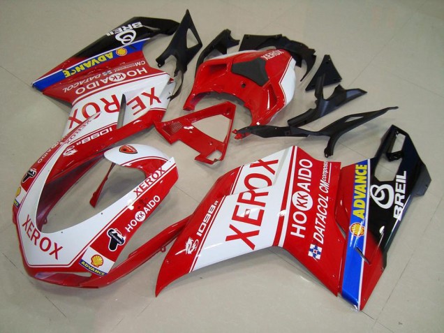 2007-2014 Xerox Ducati 848 1098 1198 Motorrad Verkleidung 2007-2014 Xerox Ducati 848 1098 1198 Motorrad Verkleidung