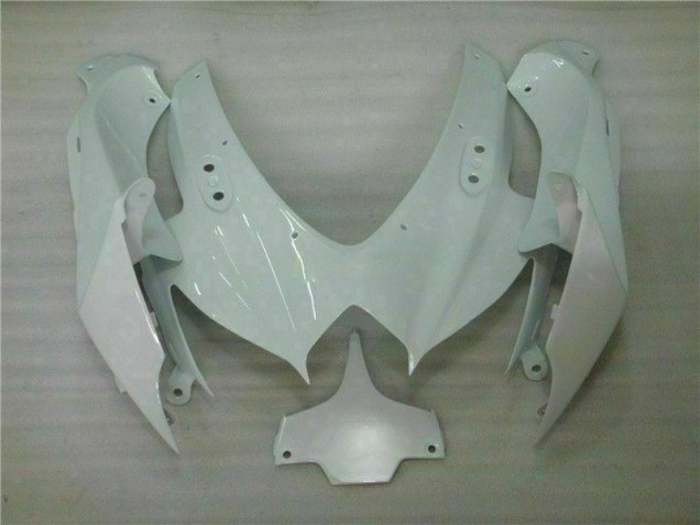 2008-2010 Weiß GSXR 600/750 Motorrad Verkleidung