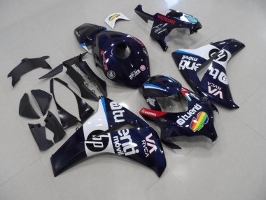 2008-2011 Dunkel blau HP CBR1000RR Motorrad Verkleidung