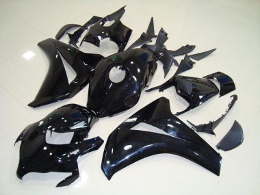 2008-2011 Glänzend Schwarz CBR1000RR Motorrad Verkleidungen