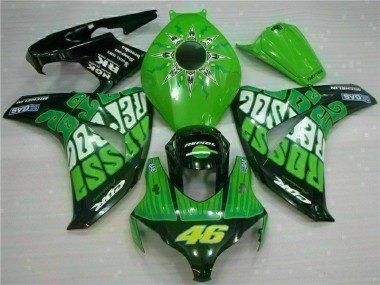 2008-2011 Grün CBR1000RR Motorrad Verkleidung